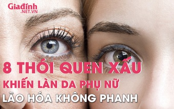 8 thói quen xấu vừa hại sức khỏe vừa khiến chị em lão hóa không phanh