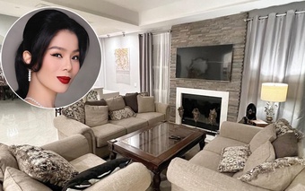Choáng váng với căn nhà rộng 400 m2 của Lệ Quyên ở Mỹ