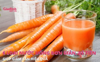  6 loại nước uống đơn giản, rẻ tiền giúp giảm cân hiệu quả