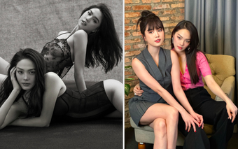Nhan sắc 'chị chị em em': Ngọc Trinh lép vế hơn hẳn so với Minh Hằng
