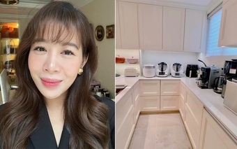 MC Diệp Chi khéo léo giấu đồ trong căn nhà sang trọng đẳng cấp, nhiều mẹo hay ai cũng muốn học