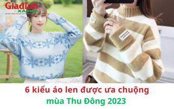 Áo len đẹp chị em cần sưu tập thêm cho mùa Thu Đông 2023