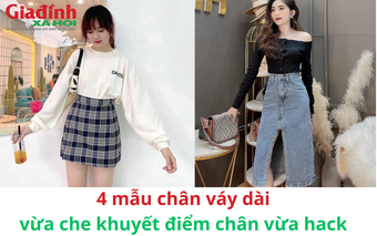 4 mẫu chân váy dài vừa che khuyết điểm chân vừa hack dáng mùa thu đông