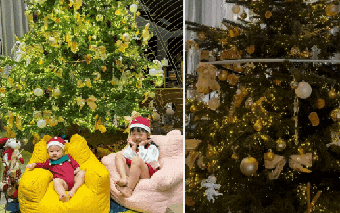Đón thêm nhóc tì, Noel năm nay nhà Cường Đô La - Đàm Thu Trang có gì đặc biệt?