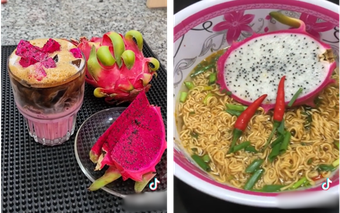 ‘Mì tôm thanh long’ xâm chiếm Tiktok: Những màn đu trend khó đỡ khiến người xem không khỏi nhăn mặt