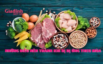 Những điều nên tránh khi bị dị ứng theo mùa