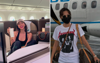 Minh Triệu lên đồ xuề xoà đi sân bay mà vẫn thần thái