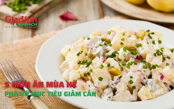 5 món ăn mùa hè phá vỡ mục tiêu giảm cân