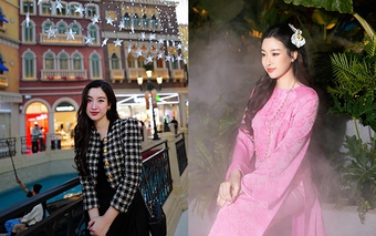 Hoa hậu Đỗ Mỹ Linh khoe nhan sắc 'gái một con' xinh đẹp như thế nào?
