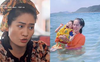 Nữ diễn viên 'vũ trụ' VFC làm mẹ đơn thân: Minh Cúc đời thực éo le, một mình nuôi con bệnh tật