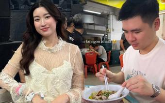 Vợ chồng Mỹ Linh ăn foodtour Singapore khi xem show Taylor Swift, món ăn xa xỉ đắt nhất thế giới có gì đặc biệt?