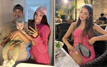 Vợ Tây của thủ môn Bùi Tiến Dũng: Body gái một con nóng bỏng, thần thái chuẩn model