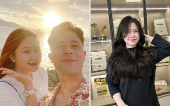 Bà xã hơn tuổi của Trung vệ Đình Trọng: Sắc vóc gái một con, gu thời trang gây bất ngờ