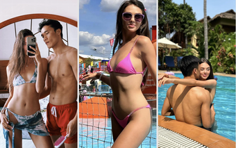 Vợ Tây của thủ môn Bùi Tiến Dũng diện bikini khoe hình thể 'gái một con' khiến nhiều người khó rời mắt