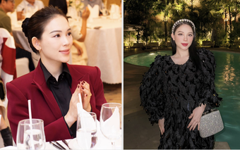 Linh Rin - em dâu Tăng Thanh Hà khoe khí chất 'phu nhân hào môn' chính hiệu