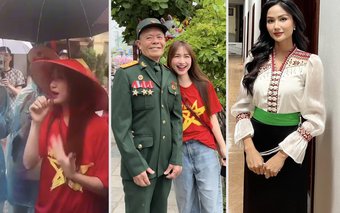 Hòa Minzy, H'Hen Niê có hành động gây chú ý tại Điện Biên