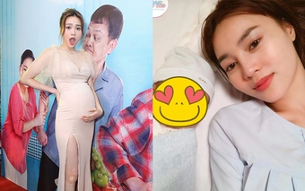 Dân mạng lan truyền hình ảnh Ninh Dương Lan Ngọc chụp cùng em bé sơ sinh, sự thật ra sao?