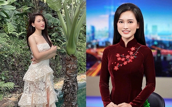 Sắc vóc đời thực BTV thời sự Linh Thủy