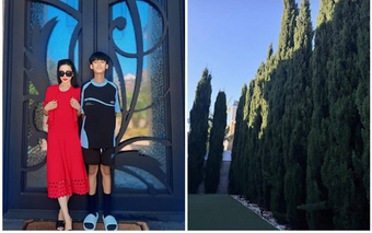 Bên trong căn biệt thự Lệ Quyên dành tặng con trai tại Mỹ