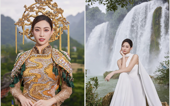 3 layout của Lương Thùy Linh kỷ niệm ngày đặc biệt