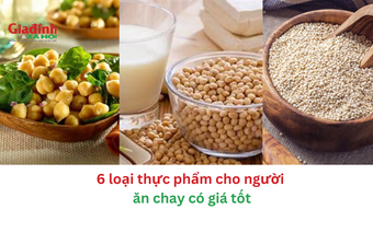 6 loại thực phẩm cho người ăn chay có giá tốt