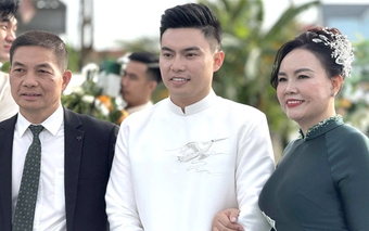 Bố chồng Hoa hậu Đỗ Thị Hà khen con trai - con dâu có tình yêu đẹp