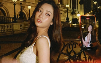 Lương Thùy Linh tiếp tục gây chú ý khi xuất hiện tại Paris