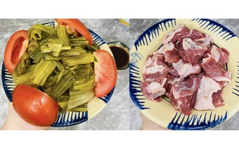 Chỉ cần thịt bò và vài nguyên liệu sẵn trong bếp, bạn chế biến được 2 món ngon, đủ bữa ngày mưa bão