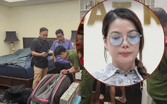Hình ảnh công an khám xét nơi ở của Trương Ngọc Ánh, hé lộ bên trong bên trong biệt thự sang
