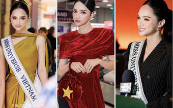 Giữa 'biến căng' của Miss Universe, 'soi' lại gu thời trang của Hương Giang khiến fan trầm trồ
