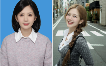 Khó tin với ngoại hình tuổi 28 hóa thân thành học sinh cấp 3 của nữ chính phim 'Cha tôi, người ở lại'