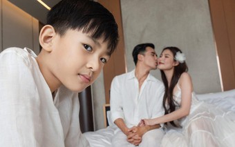 Gần 1 thập kỷ hôn nhân Thúy Diễm - Lương Thế Thành, bộ ảnh kỷ niệm con trai 7 tuổi lại chiếm 'spotlight'