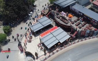Hà Nội: Toàn cảnh nhà hàng quy mô 'khủng' ngang nhiên vi phạm trên 'đất vàng' quận Hai Bà Trưng