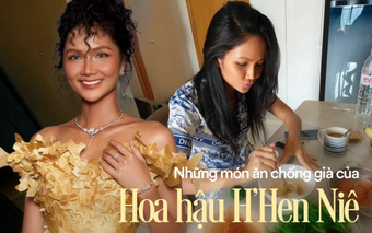 Khám phá bữa ăn chống già chồng thường nấu cho Hoa hậu H'Hen Niê
