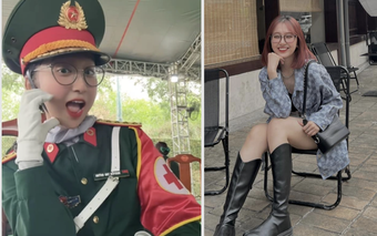 Đời thường nhí nhảnh của nữ sĩ quan Quân y quê Vĩnh Phúc có biểu cảm 'gây bão' mạng xã hội