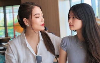 Góc nghiêng 'thần thánh' của con gái Trương Ngọc Ánh
