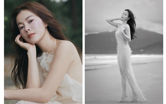 Nhan sắc đời thường thanh lịch như nàng thơ nước Pháp của nữ ca sĩ gốc Quảng Bình