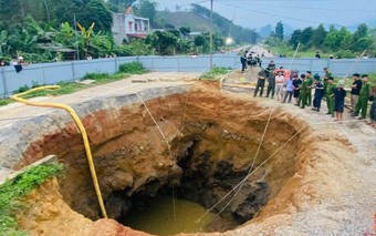 Cận cảnh các 'hố tử thần' ở Bắc Kạn tiềm ẩn nguy hiểm đến tính mạng người dân