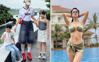 'Bà mẹ 2 con' gốc Hà thành khoe vẻ 'bốc lửa' sau khi yêu tình trẻ kém 11 tuổi