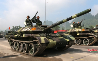 Ngắm loạt khí tài hiện đại lần đầu hợp luyện cùng khối diễu binh chuẩn bị cho lễ kỷ niệm 2/9