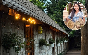 Khu vườn 2.500 m2 đậm chất 'chữa lành' của H'Hen Niê