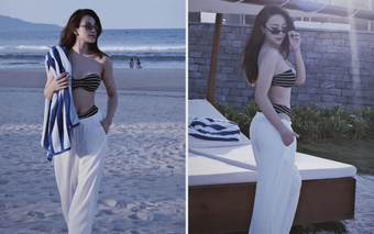 Hot girl quê Nghệ An - vợ cầu thủ Phan Văn Đức gây sốt với bộ bikini 'sexy vừa đủ'