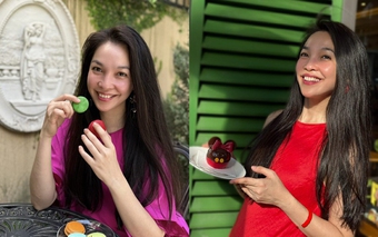 Mặt mộc tuổi 44 của Hiền Thục