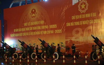 Những điểm đặc biệt của 15 khẩu pháo tập kết ở Mỹ Đình