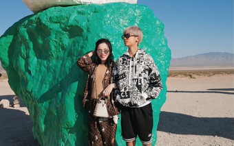 Lệ Quyên đưa con trai vi vu hơn 1 tháng ở Mỹ