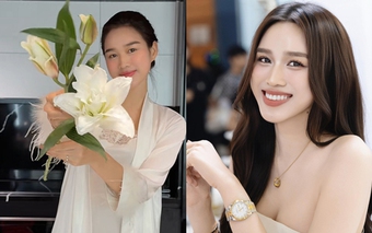 Nhan sắc tròn đầy của Đỗ Thị Hà sau khi lấy chồng thiếu gia quê Quảng Trị