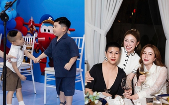 Con trai 4 tuổi đáng yêu của Chi Bảo - Lý Thùy Chang