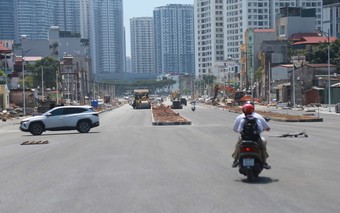 Cận cảnh tuyến Vành đai 2.5 thông xe kỹ thuật, mở luồng di chuyển qua khu đô thị 'nhà giàu'