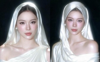 Dâu hào môn Linh Rin 'bắt trend' chụp ảnh đẹp như nữ thần