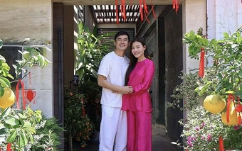 Biệt thự ngập tràn sắc xuân của Thúy Diễm - Lương Thế Thành